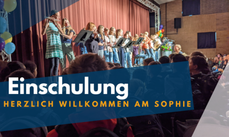Herzlich Willkommen am SOPHIE!