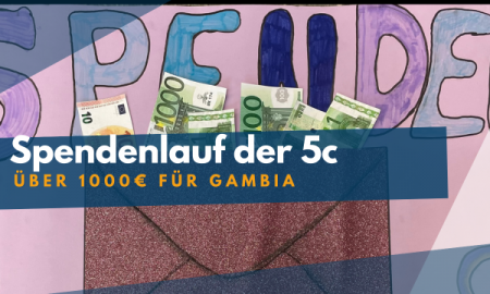 Spendenlauf der Klasse 5c