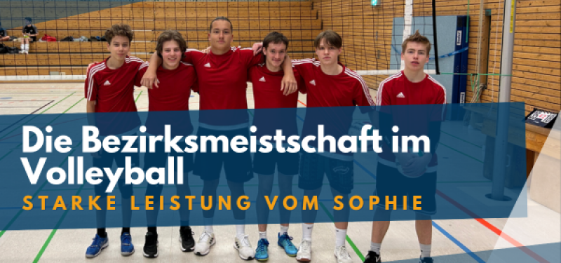 Die Bezirksmeisterschaft im Volleyball